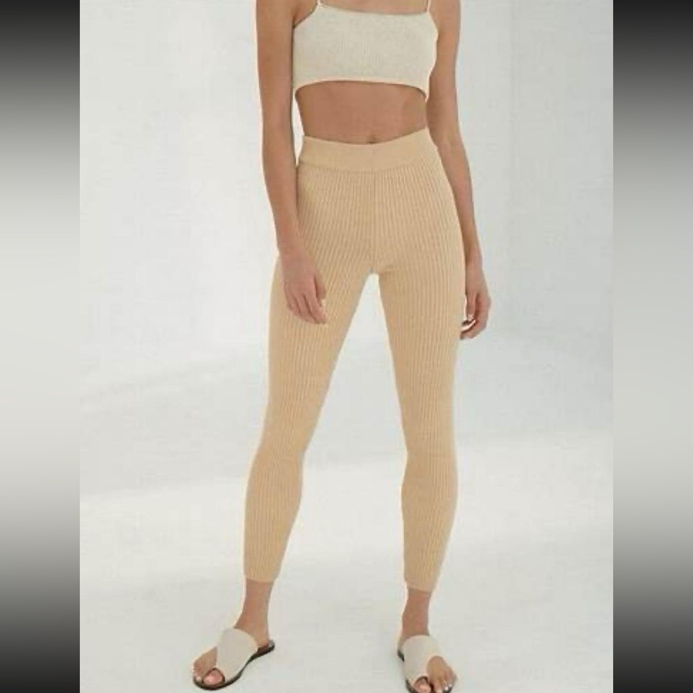 Cordera ribbed leggings